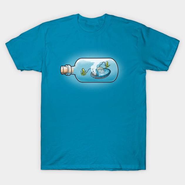 Springfield bottle T-Shirt by Cromanart